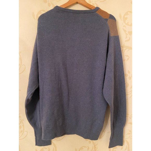 Men's Medium Pringle of Scotland Pure Argyle 100% Cashmere Sweater - Picture 3 of 3